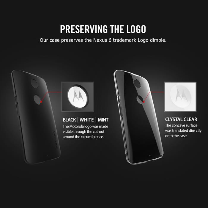 Spigen SPIGEN Thin Fit Skal till Google Nexus 6 (Clear)