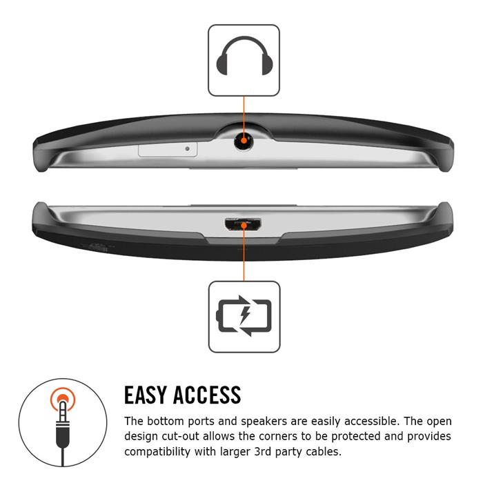 Spigen SPIGEN Thin Fit Skal till Google Nexus 6 (Clear)