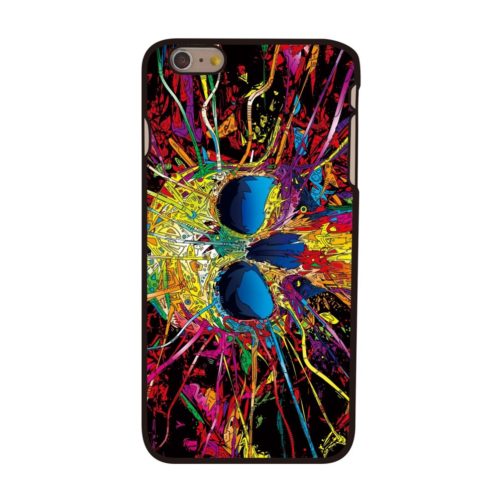 OEM BaksideSkal till Apple iPhone 6(S) Plus - Colorized Skull