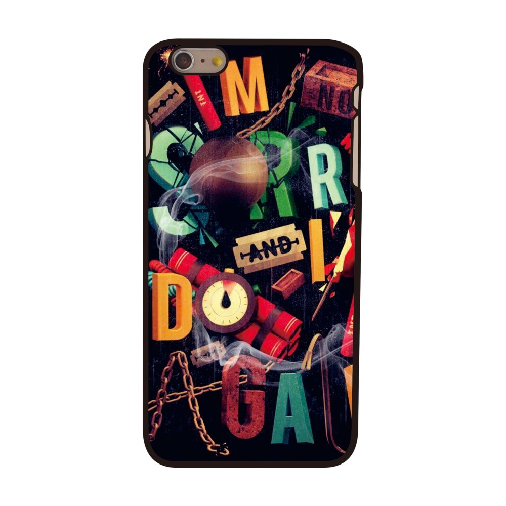 OEM BaksideSkal till Apple iPhone 6(S) Plus - Colorful Alphabets