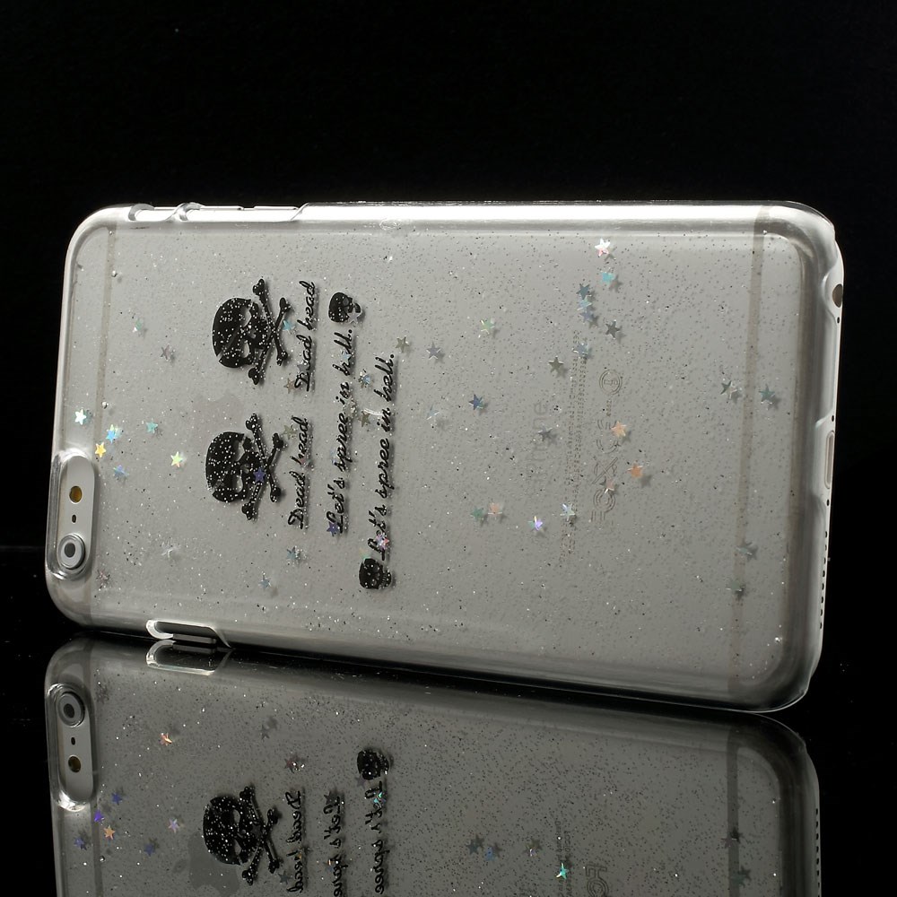 OEM Glittery BaksideSkal till Apple iPhone 6(S) Plus - Skulls