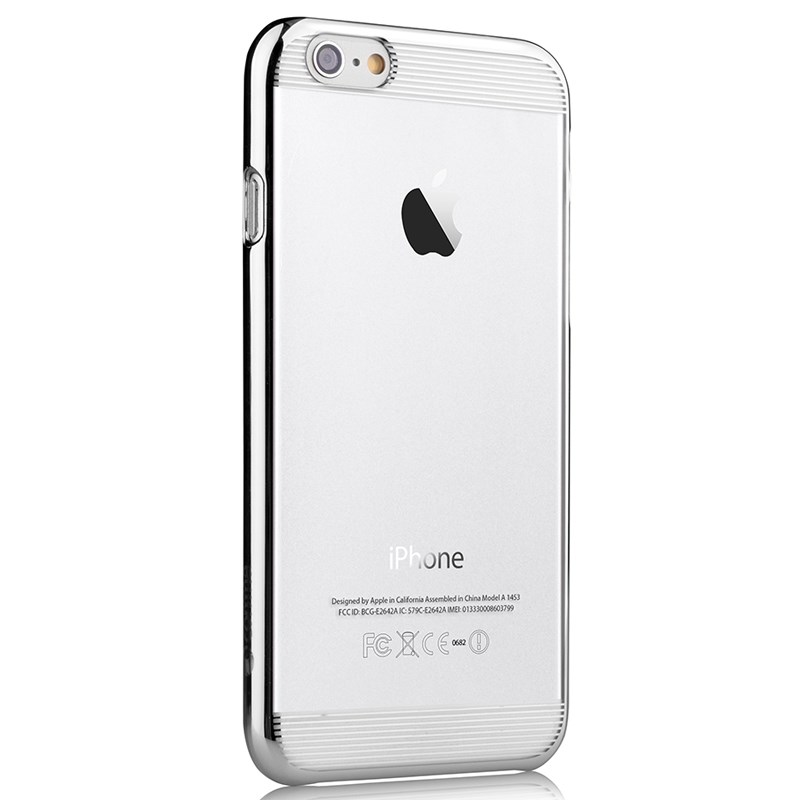 Comma Comma BaksideSkal till Apple iPhone 6(S) Plus - Silver
