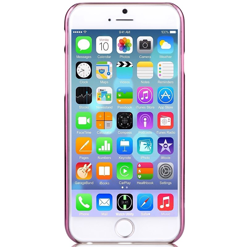 Comma Comma BaksideSkal till Apple iPhone 6 / 6S - Rosa Blommor