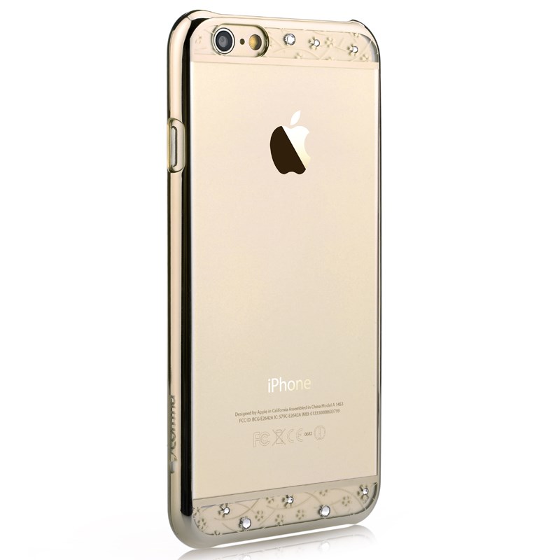 Comma Comma BaksideSkal till Apple iPhone 6 / 6S - Bling Guld