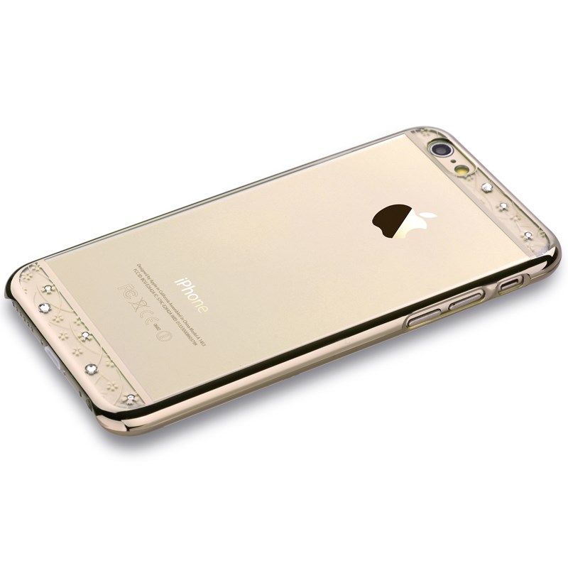 Comma Comma BaksideSkal till Apple iPhone 6 / 6S - Bling Guld