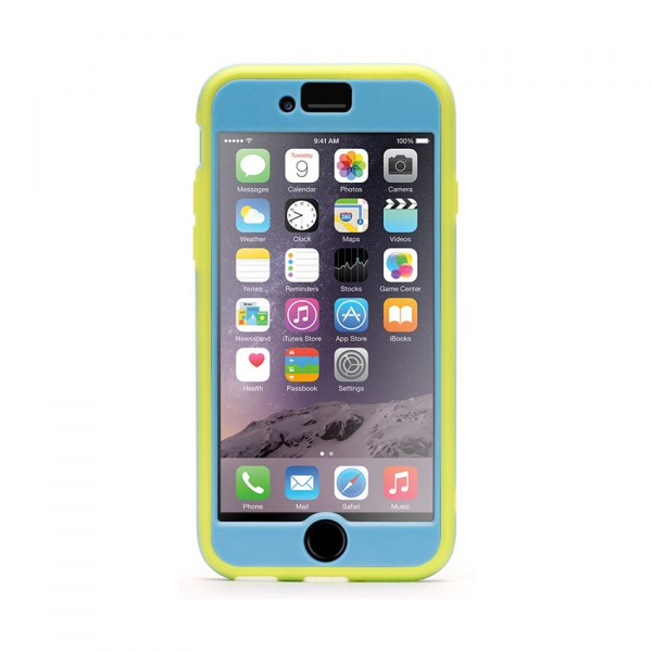 Griffin Griffin Identity Traction Skal till Apple iPhone 6(S) Plus - Blå/Lime