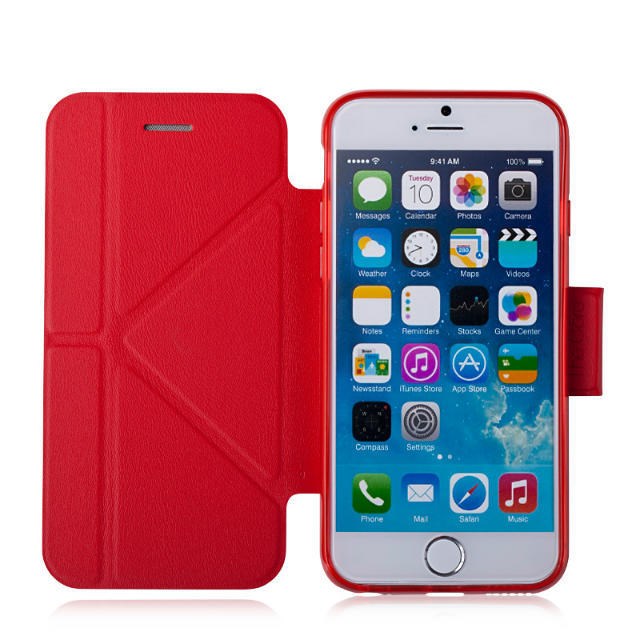 Momax MOMAX Core Origami MobilFodral till Apple iPhone 6 / 6S - Röd