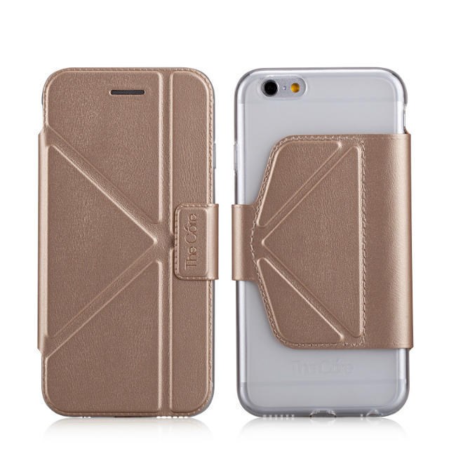 OEM MOMAX Core Origami MobilFodral till Apple iPhone 6 / 6S - Champagne