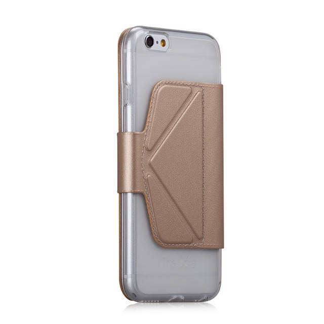 OEM MOMAX Core Origami MobilFodral till Apple iPhone 6 / 6S - Champagne