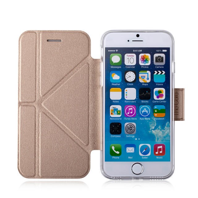 OEM MOMAX Core Origami MobilFodral till Apple iPhone 6 / 6S - Champagne