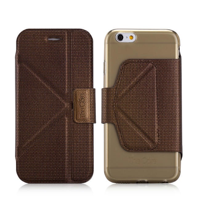 Momax MOMAX Core Origami MobilFodral till Apple iPhone 6 / 6S - Brun