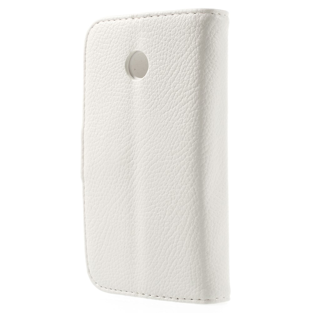 OEM Plånboksfodral till Motorola Moto E XT1021 - Vit