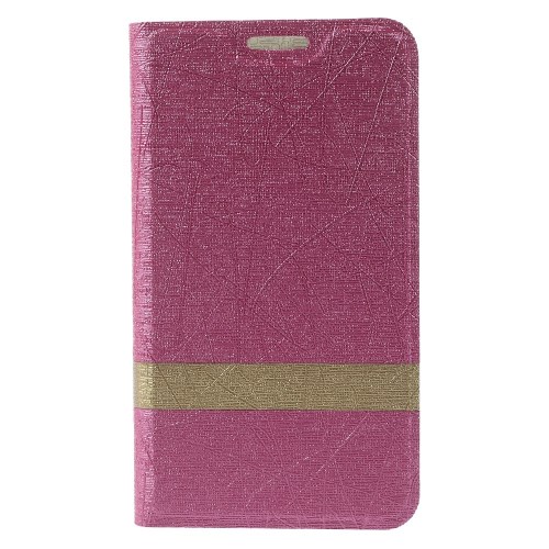 OEM Lines Textured fodral till Samsung Galaxy Ace 4 - Magenta