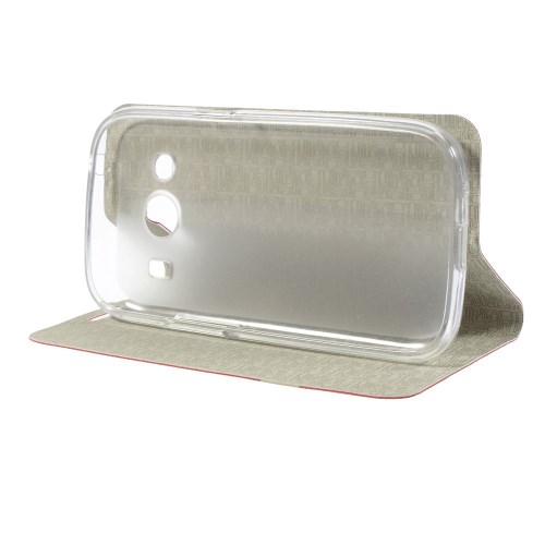 OEM Lines Textured fodral till Samsung Galaxy Ace 4 - Magenta