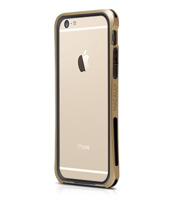 Macally Macally Protective Frame till iPhone 6 / 6S - Champagne