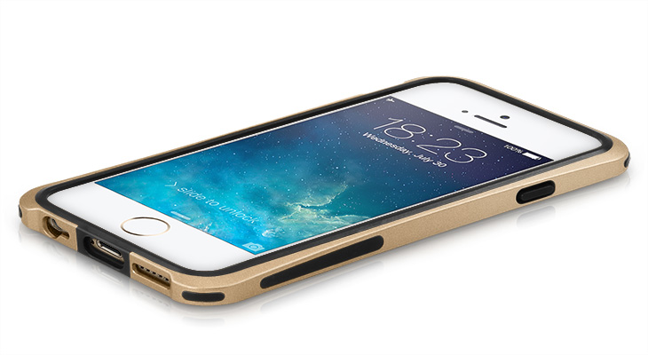 Macally Macally Protective Frame till iPhone 6 / 6S - Champagne