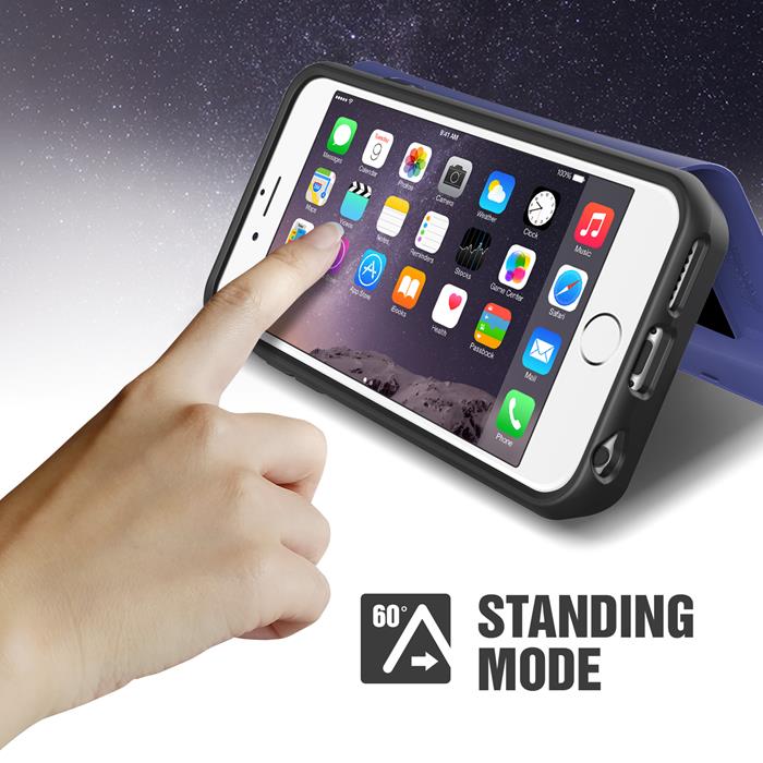 VERUS Verus Damda Veil skal med spegel till iPhone 6 / 6S - Lila