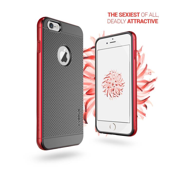 VERUS Verus Iron Shield Aluminum Metal Frame Skal till Apple iPhone 6(S) Plus (Gold)