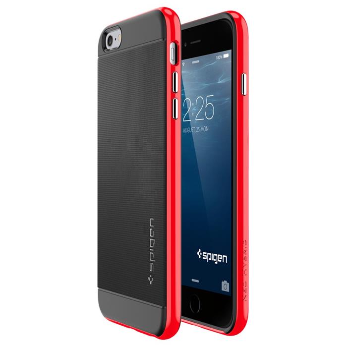 Spigen SPIGEN Neo Hybrid Skal till Apple iPhone 6(S) Plus (Röd)