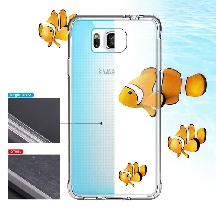 Rearth Ringke Fusion Skal till Samsung Galaxy Alpha (Clear)