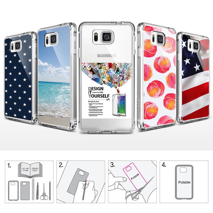 Rearth Ringke Fusion Skal till Samsung Galaxy Alpha (Clear)