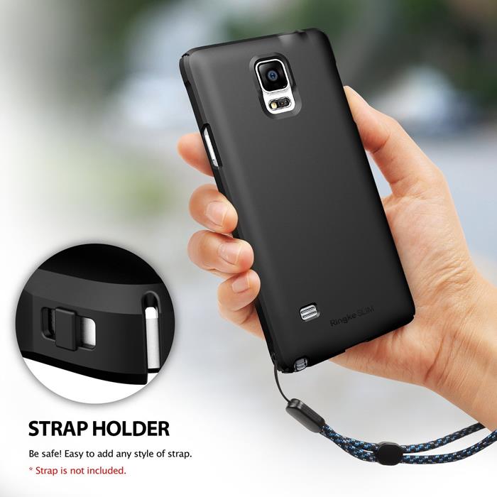 Rearth Ringke Slim Dual Coated Skal till Samsung Galaxy Note 4 - Vit