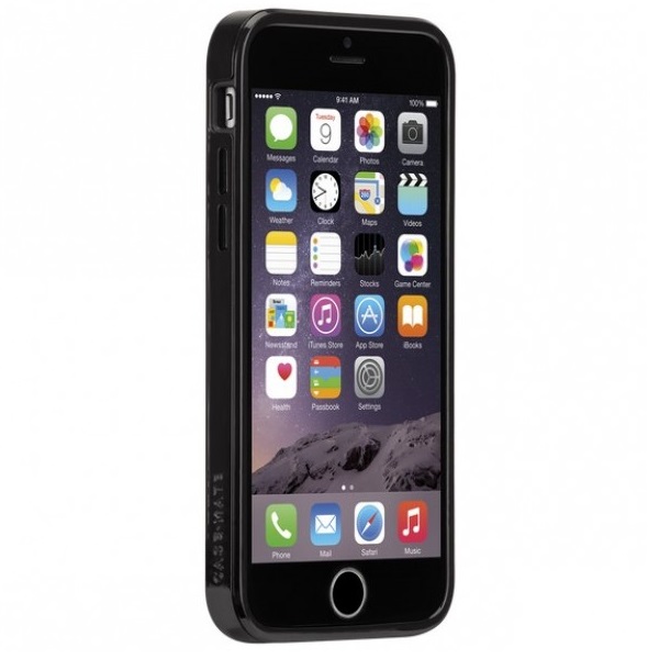 Case-Mate Case-Mate Carbon Alloy Skal till iPhone 6 / 6S - Svart