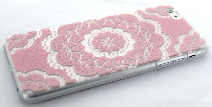 OEM BaksideSkal till Apple iPhone 6(S) Plus - Floral Pink Bows