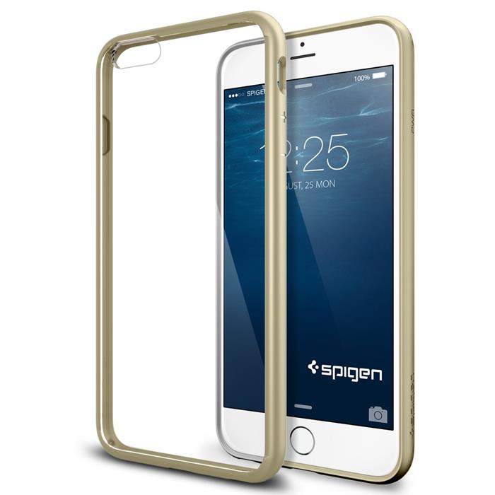 Spigen SPIGEN Ultra Hybrid skal till Apple iPhone 6(S) Plus (Gold)