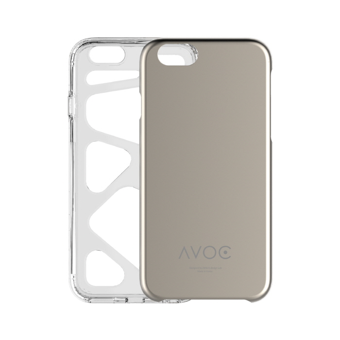 AVOC Avoc Solid Shell Combo Skal till Apple iPhone 6 / 6S (Gold)