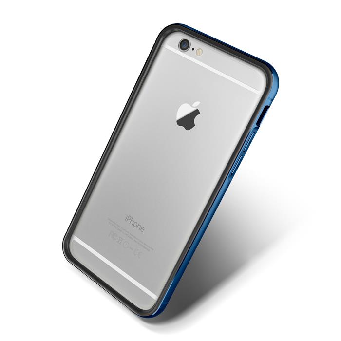 VERUS Verus Iron Bumper Skal till Apple iPhone 6(S) Plus (Blå - Svart)