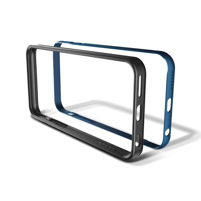 VERUS Verus Iron Bumper Skal till Apple iPhone 6(S) Plus (Blå - Svart)