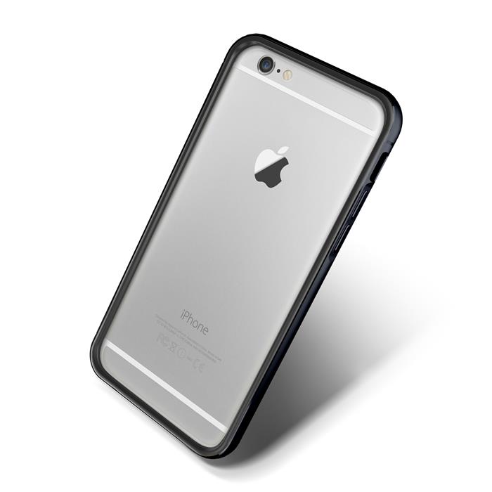 VERUS Verus Iron Bumper Skal till Apple iPhone 6(S) Plus (Titanium - Svart)