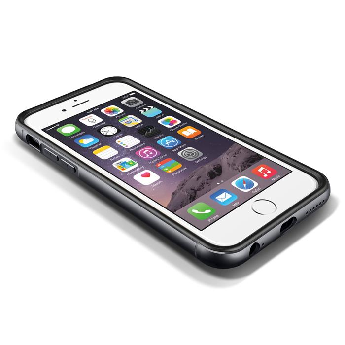 VERUS Verus Iron Bumper Skal till Apple iPhone 6(S) Plus (Titanium - Svart)