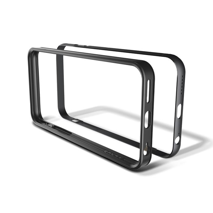 VERUS Verus Iron Bumper Skal till Apple iPhone 6(S) Plus (Titanium - Svart)