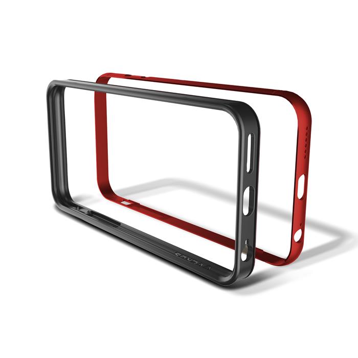 VERUS Verus Iron Bumper Skal till Apple iPhone 6(S) Plus (Röd - Svart)