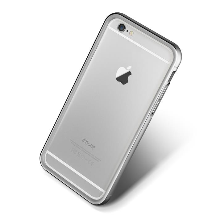 VERUS Verus Iron Bumper Skal till Apple iPhone 6(S) Plus (Silver - Vit)