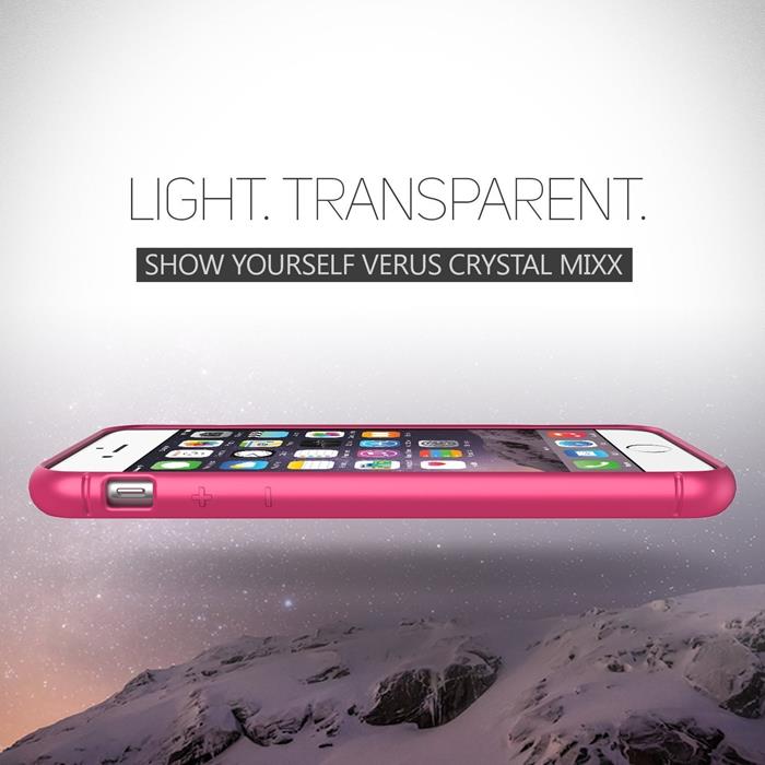 VERUS Verus Mixx Shock Absorption Skal till Apple iPhone 6 / 6S (Magenta)
