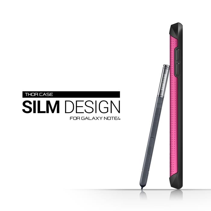 VERUS Verus Thor Heavy Drop Skal till Samsung Galaxy Note 4 (Magenta)