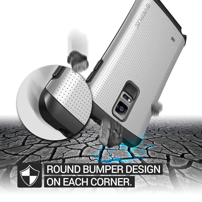VERUS Verus Thor Heavy Drop Skal till Samsung Galaxy Note 4 (Silver)