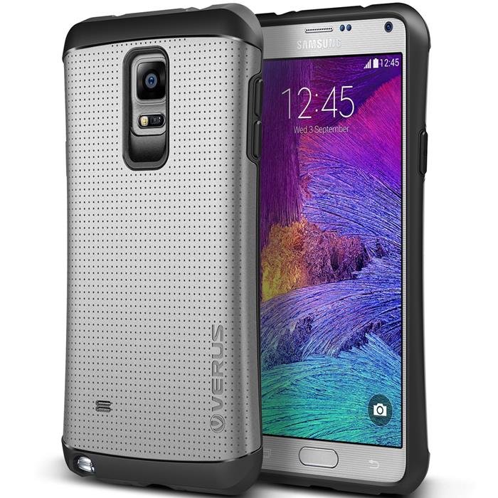 VERUS Verus Thor Heavy Drop Skal till Samsung Galaxy Note 4 (Silver)