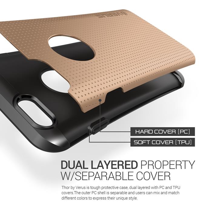 VERUS Verus Thor Heavy Drop Skal till Apple iPhone 6(S) Plus (Gold)