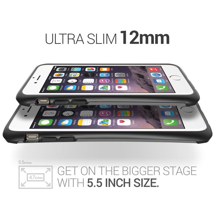 VERUS Verus Thor Heavy Drop Skal till Apple iPhone 6(S) Plus (Silver)