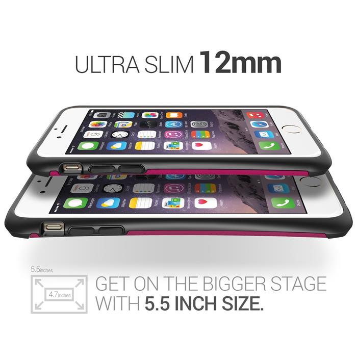 VERUS Verus Thor Heavy Drop Skal till Apple iPhone 6(S) Plus (Magenta)