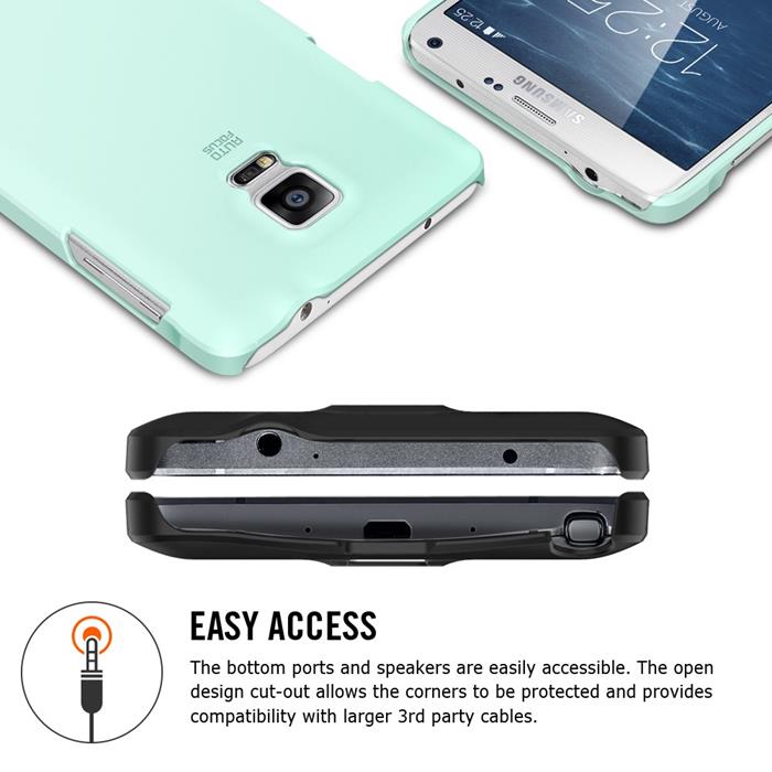 Spigen SPIGEN Thin Fit Skal till Samsung Galaxy Note 4 (Vit)