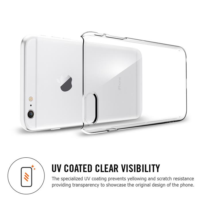 Spigen SPIGEN Thin Fit Skal till Apple iPhone 6(S) Plus (Vit)