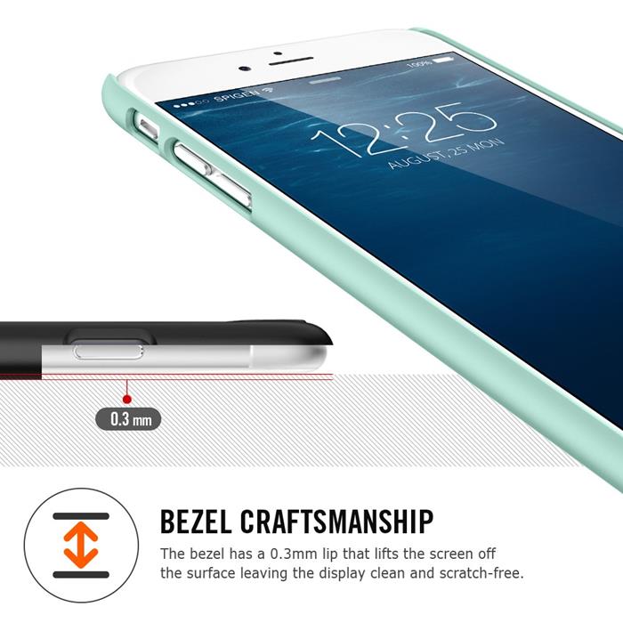 Spigen SPIGEN Thin Fit Skal till Apple iPhone 6(S) Plus (Vit)