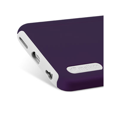 Melkco Melkco Kubalt Combo Skal till Apple iPhone 6 / 6S (Lila - Vit) + Skärmskydd