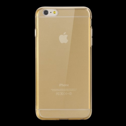 ROCK ROCK 0.6mm Ultrathin FlexiCase skal till Apple iPhone 6(S) Plus (Gold)