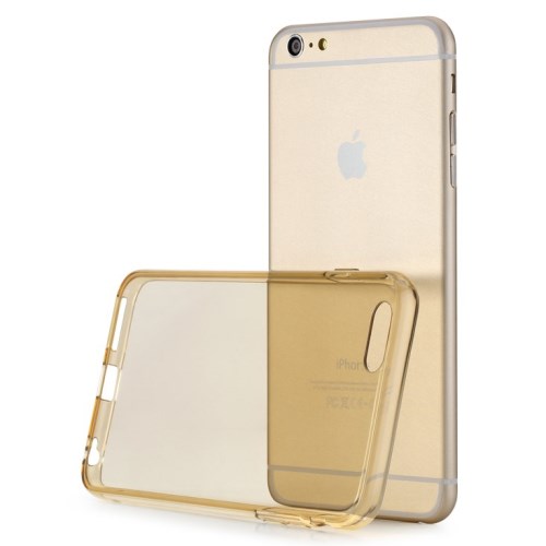 ROCK ROCK 0.6mm Ultrathin FlexiCase skal till Apple iPhone 6(S) Plus (Gold)